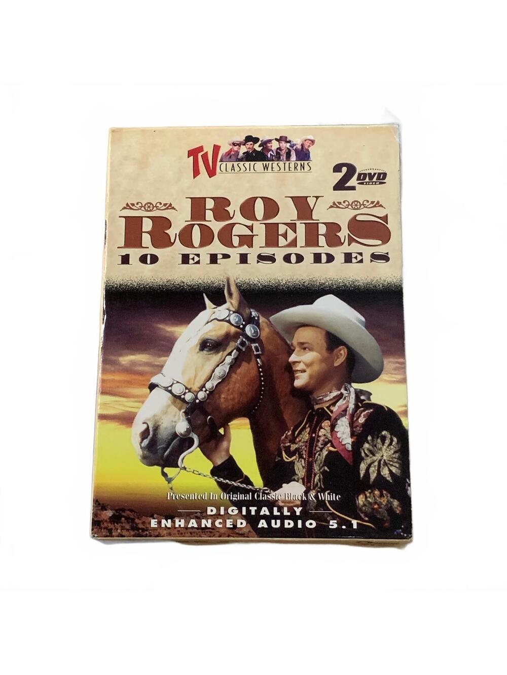 Roy Rogers 10 Episodes 2 DVD TV Classics Western Series Digitally Enhanced